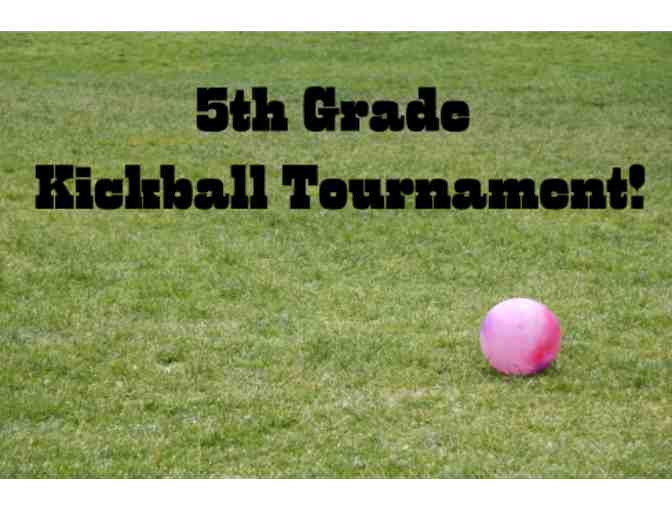 Fifth grade kickball tournament! - Photo 1
