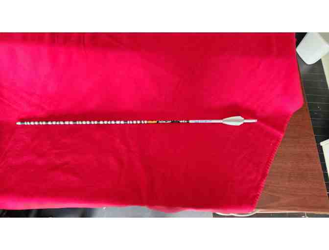 Ted Nugent signed hat, photo and two arrows