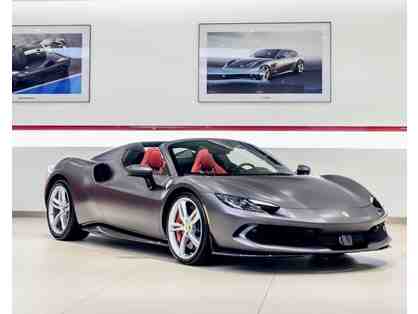 Drive the all-new 296 GTS Ferrari for the day, and enjoy lunch at Mangia Tuscano