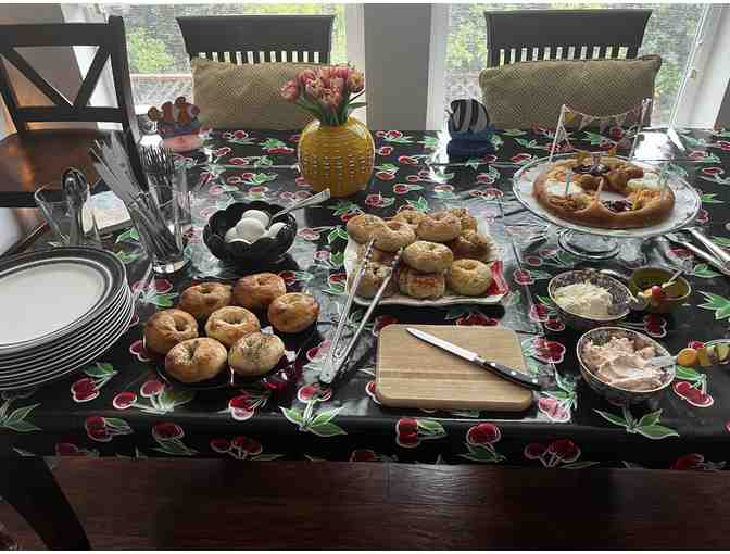 $35 Gift Certificate for bagels and cream cheese.