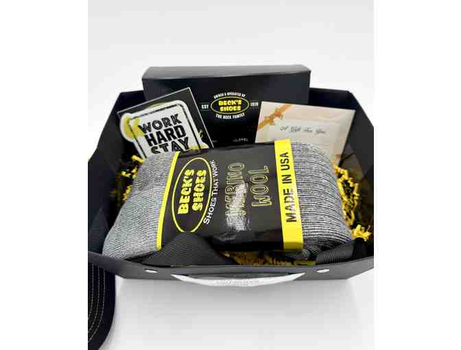 Beck's Shoes Gift Basket