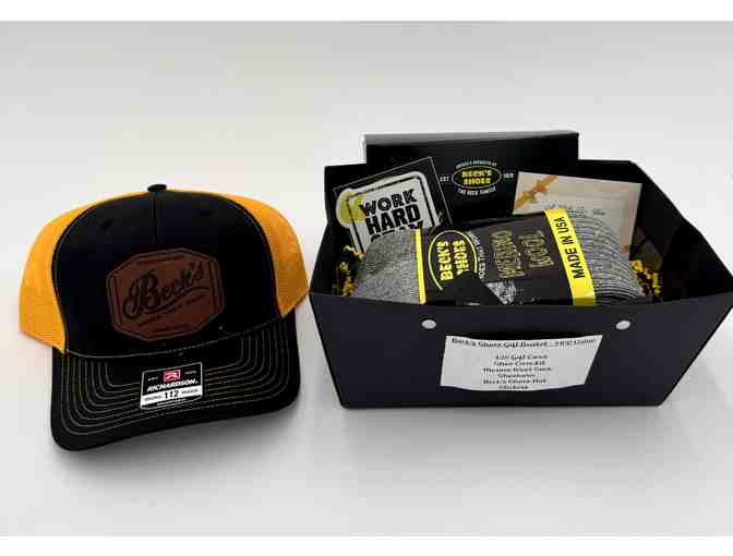 Beck's Shoes Gift Basket