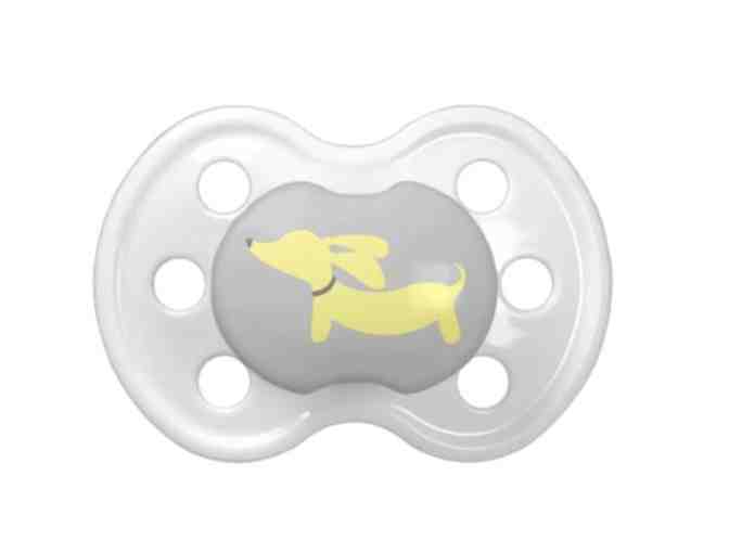 Dachshund Baby Gift Set: Blanket, Paci & Tote