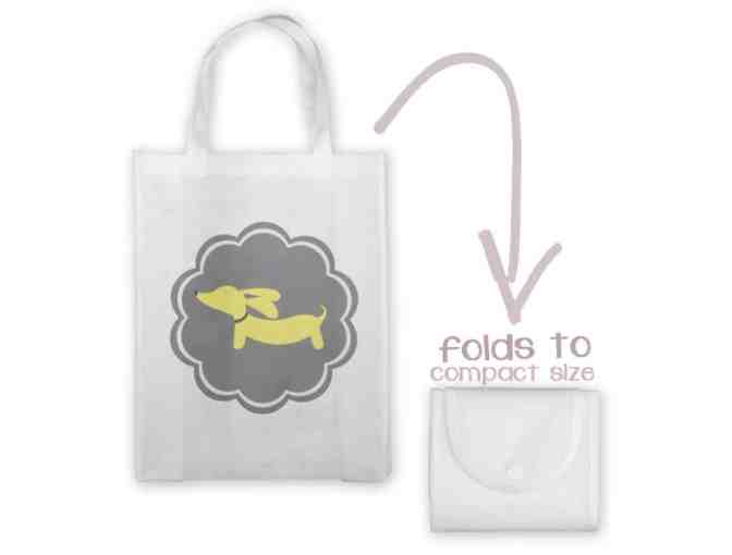 Dachshund Baby Gift Set: Blanket, Paci & Tote