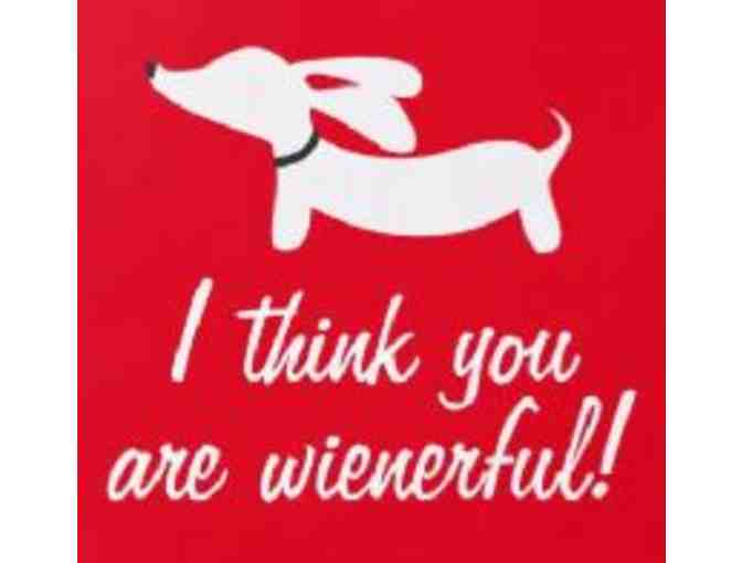'I Think You Are Wienerful' Tote Bag