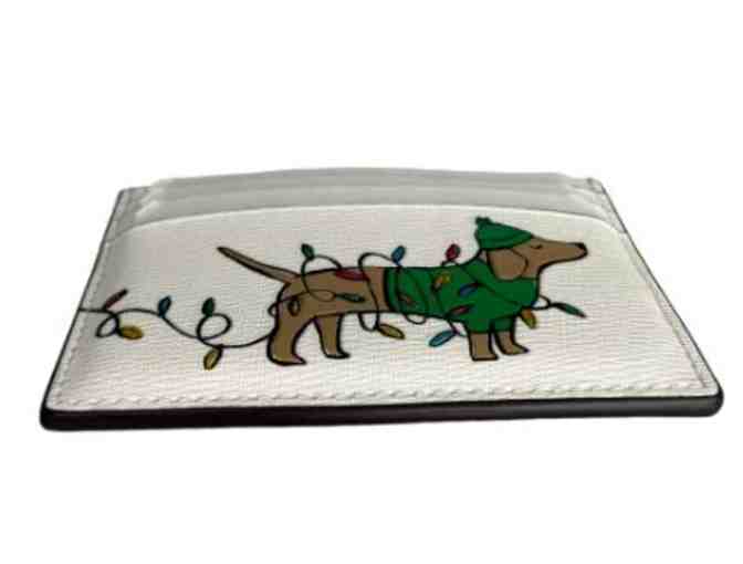 Kate Spade's Dachshund 'Claude' Holiday Credit Card Holder