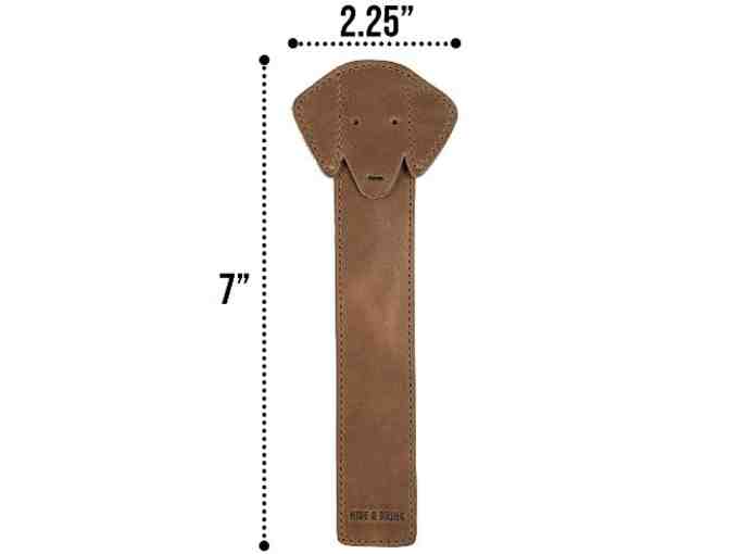 Hide & Drink Doxie Head Bookmark