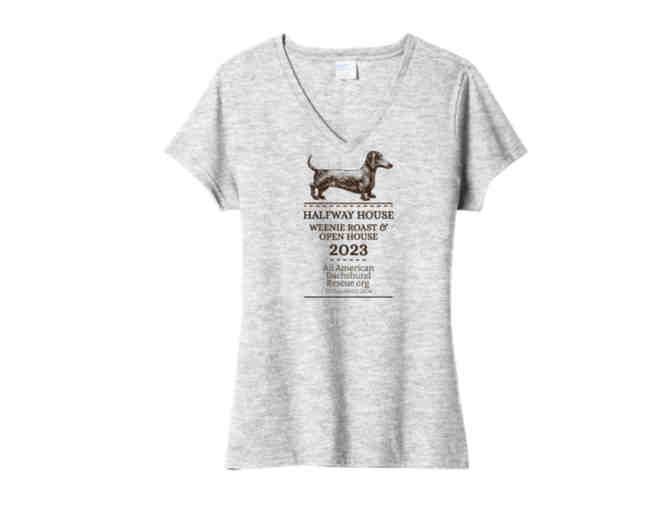 2023 AADR Halfway House Picnic V-Neck T-Shirt (Ladies Size M) BUY-IT-NOW - Photo 1