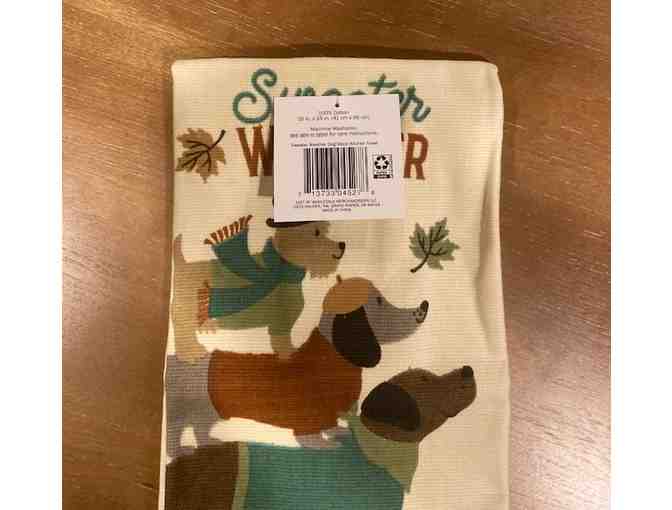 Harvest 'Sweater Weather' Kitchen Towels (Set)