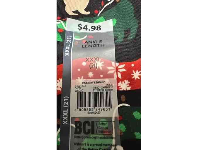 Leggings! Holiday Dachshunds - Size XXXL (21) - No Boundaries Brand