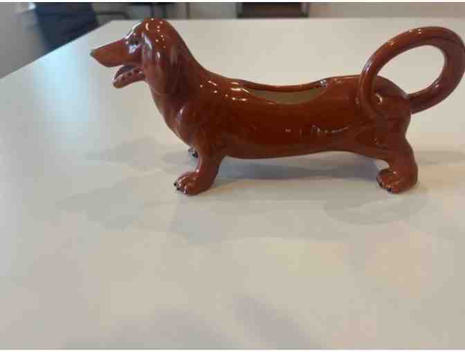 Creamer - Brown Dachshund Creamer