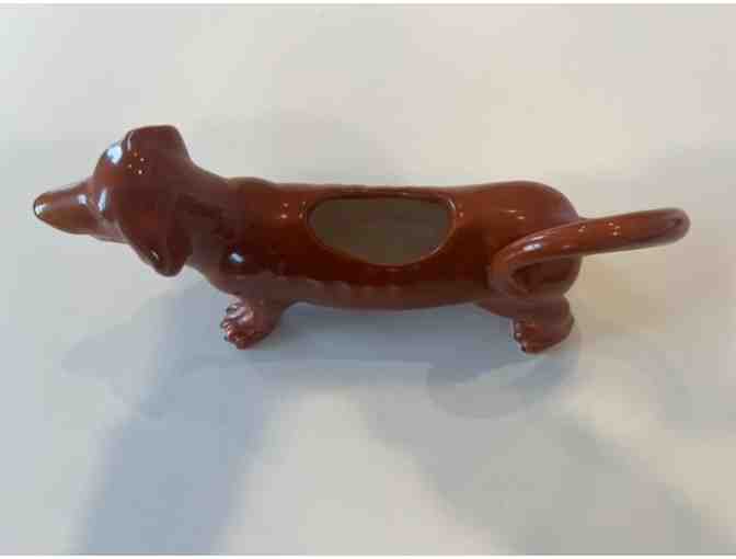Creamer - Brown Dachshund Creamer