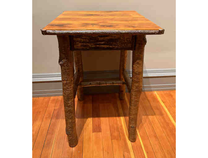 Adirondack Table by George Jaques, Keene NY