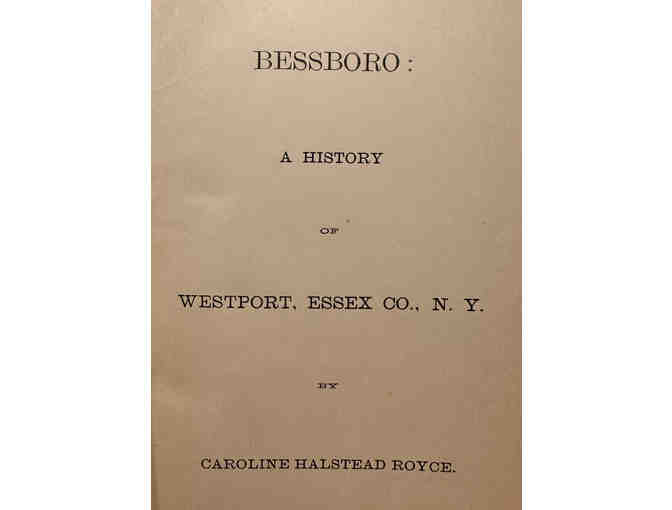 Bessboro: A History of Westport, Caroline Halstead Royce