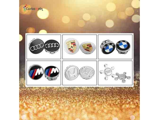 LED Wheel Center Cap Magnetic Suspension(4 PCs)