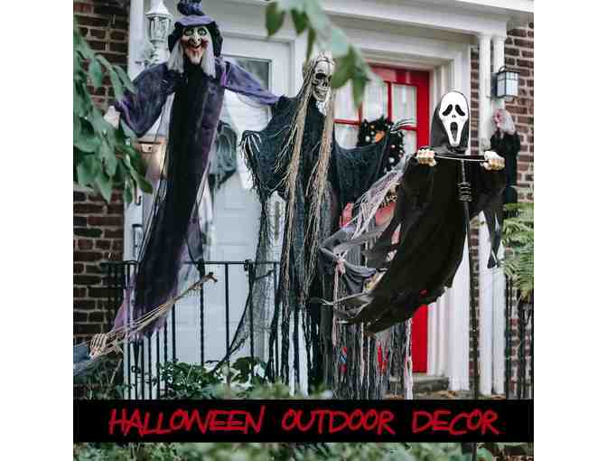 Halloween Ghostface Scarecrow