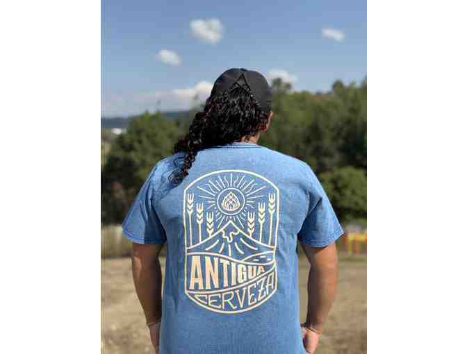Antigua Cerveza Light Blue T-Shirt - Photo 2
