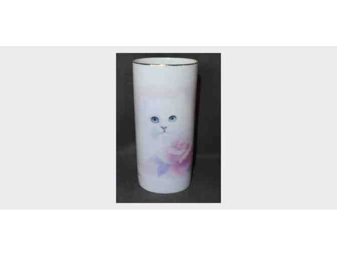 Otagiri Kitten Vase