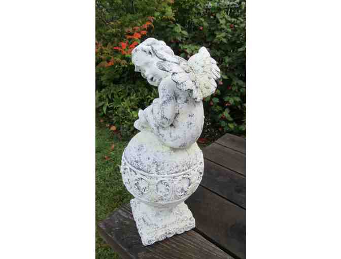 Garden Angel in Cast Resin from Visiting Angels