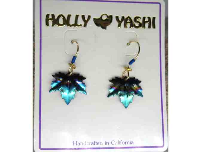 Maple Leaf Holly Yashi Earrings