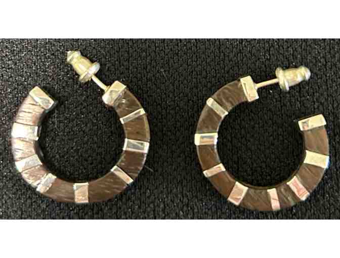 Baroni Teak Earrings - Two Pair - Set A