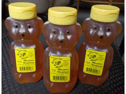 Collett's Humboldt Honey Bears - Three 12 ounce Bears #1