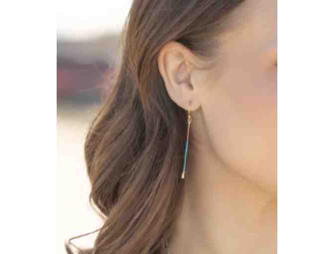 Holly Yashi Sierra Stick Earrings with Matching Sierra Menda Necklace