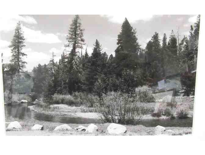 Framed Photograph of Hope Valley Stream in Alpine County