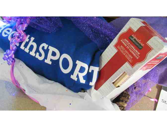 HealthSPORT Goodie Basket with Massage Gift Certificate