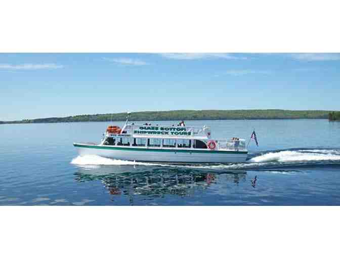 Two Adult Tickets for Pictured Rocks Glass Bottom Shipwreck Tours