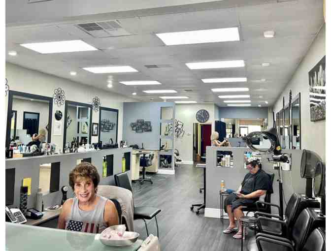 A Hair Cut and Color