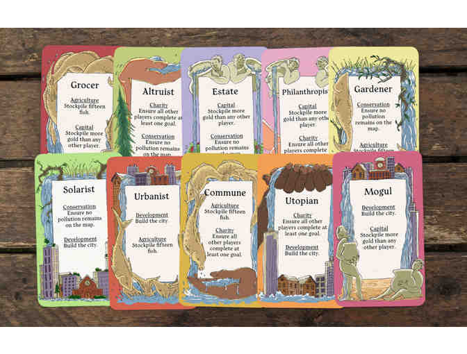 We All Take From The River - Board Game