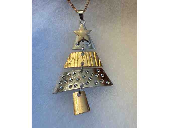 Christmas Necklace and Earring Set