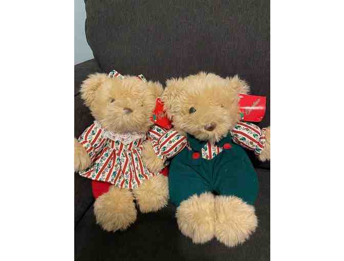 ππ§Έ Holiday Cheer: Set of 5 Christmas Stuffed Bears
