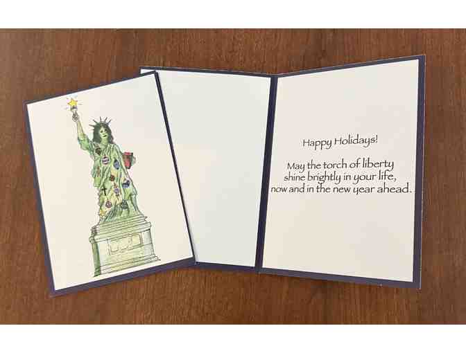 Set of 20 Constituting America's Original Chrismas Cards
