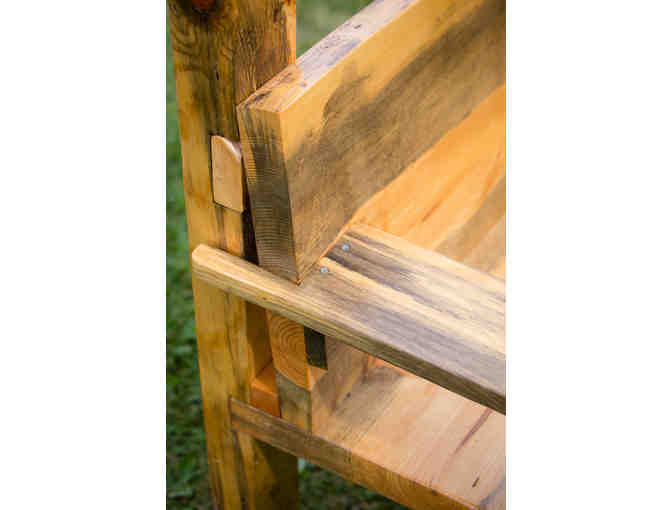 Custom Made Solid Wood Bench