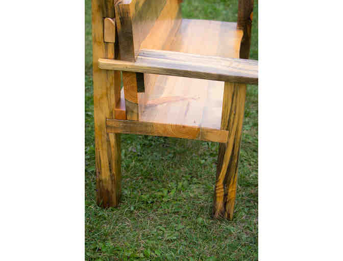 Custom Made Solid Wood Bench