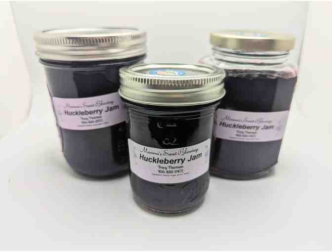 Huckleberry Jam, Syrup, and Baked Good