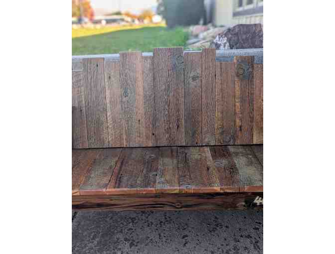 Custom Made Solid Wood Bench