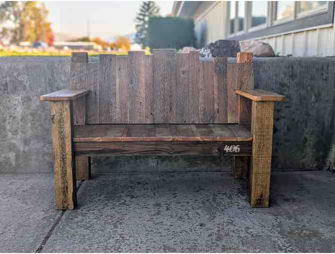 Custom Made Solid Wood Bench