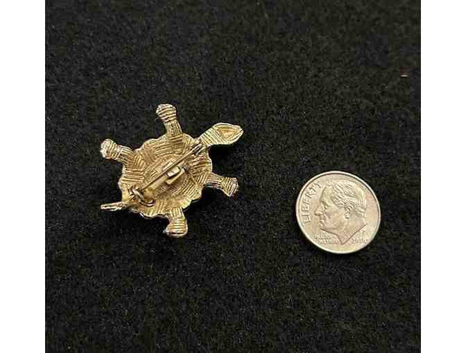 Jewelry (Vintage 1950) - Turtle Pin - (Estate Jewelry)
