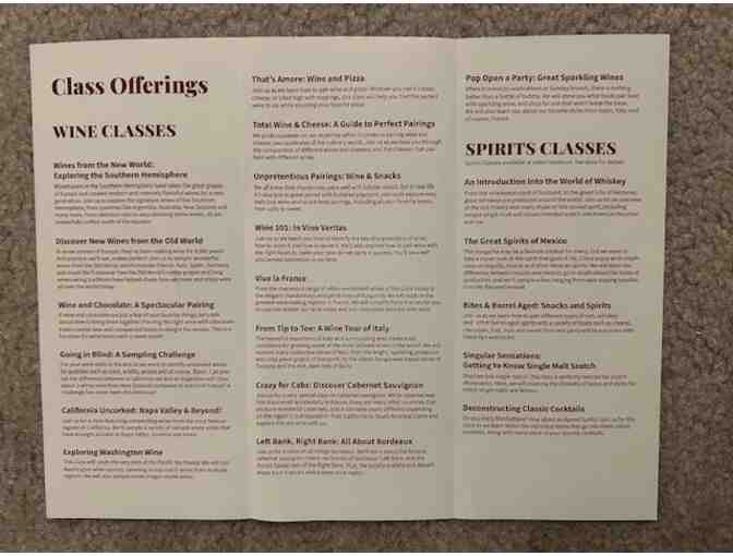 Private Wine Class (for 20!) - at Total Wine ($600 Value)