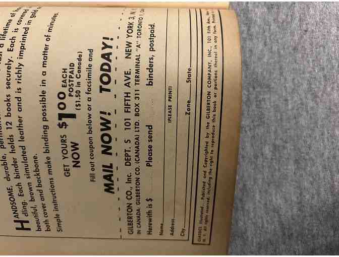 Vintage (1954) Comic - 'Moby Dick'