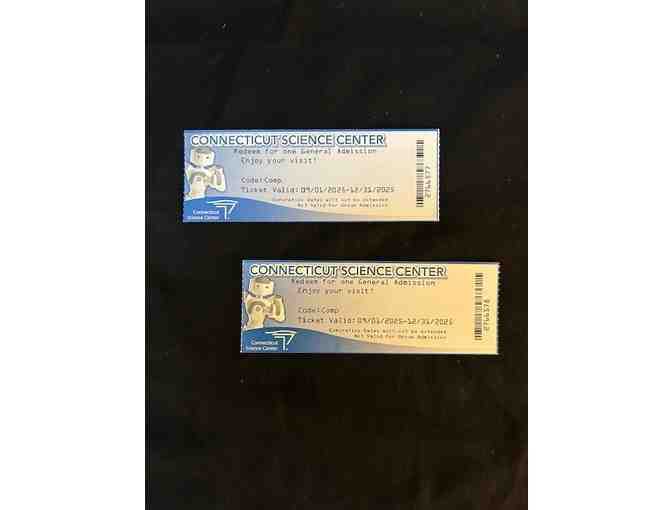 CT Science Center - Free Admission (2 Tickets)