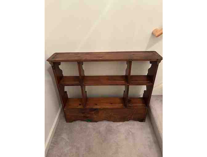 Furniture, Vintage (1950) - Plate Shelf (Mid-Century Modern)