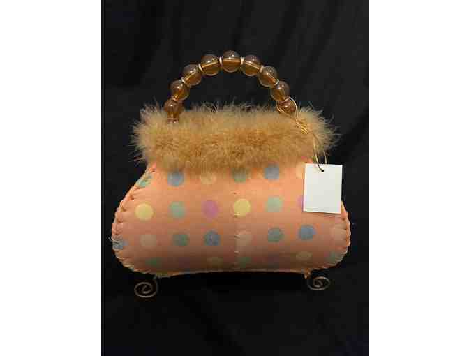 Purse Lamp - (Vintage 1980's) - Lights Up, New