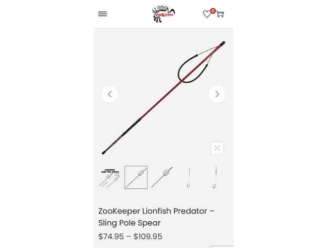 LIONFISH - HUNTING SPEAR (by Zookeeper) - Photo 2