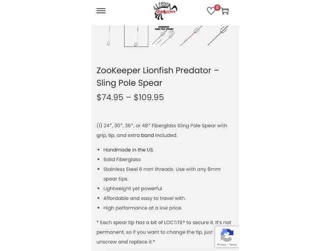 LIONFISH - HUNTING SPEAR (by Zookeeper) - Photo 3