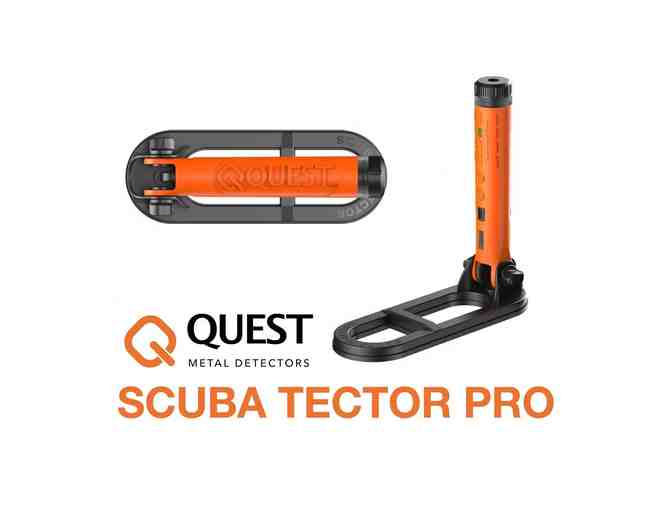 UNDERWATER DETECTOR: 'Scuba Tector, Quest Metal Detector