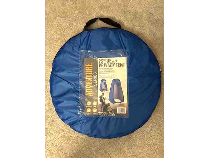 PRIVACY TENT: Portable Pop-Up (for Diving or Travel)